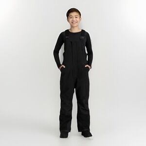 All in Motion Snow Bib Youth M 8-10 Black Waterproof Wind Resistant